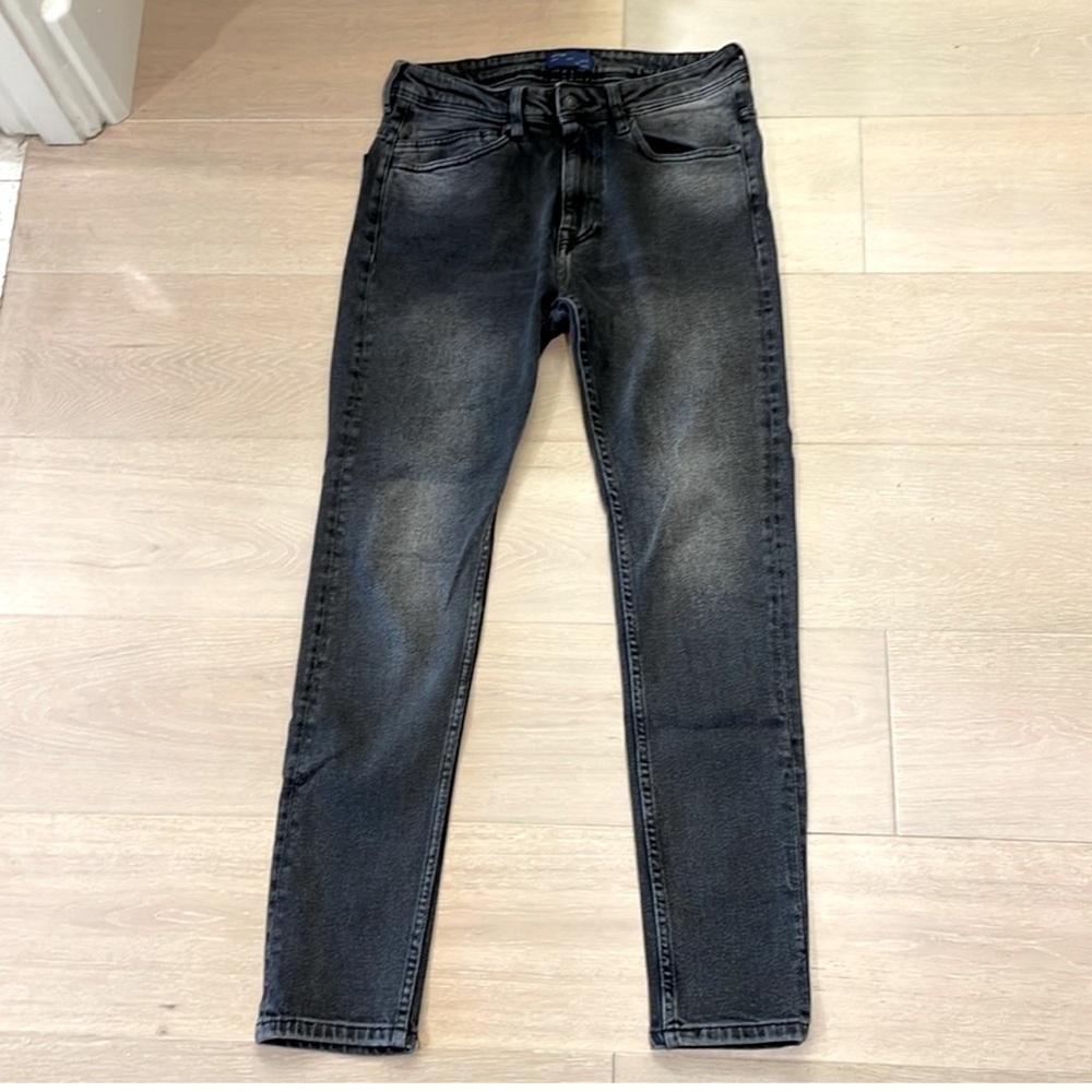 Zara man black jeans